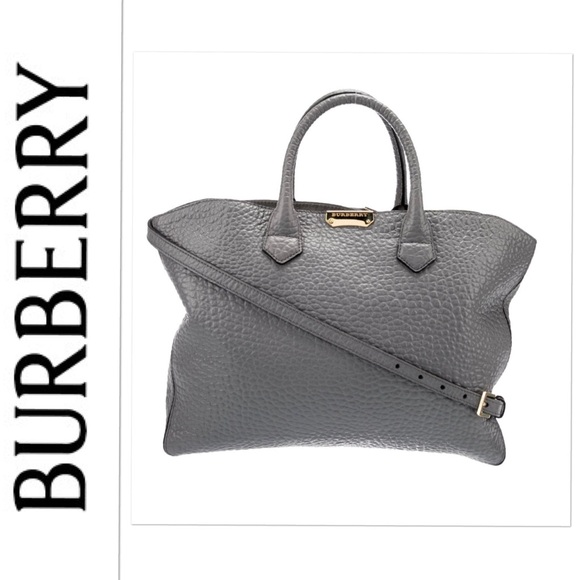 Burberry leather grain shoulder bag - Picture 1 of 8